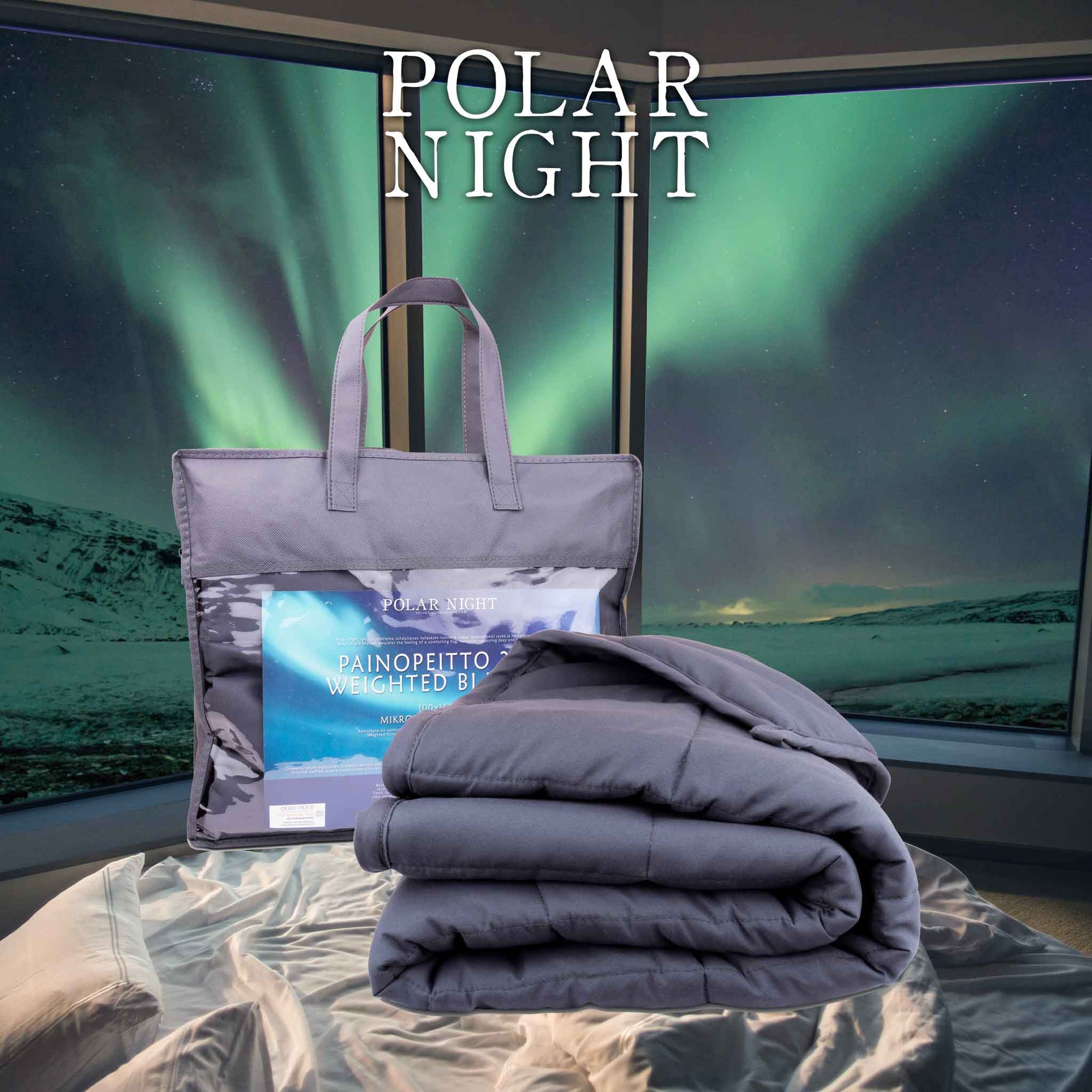 Polar Night tyngdtäcke 5-13kg, 150x200cm, mikrofiber