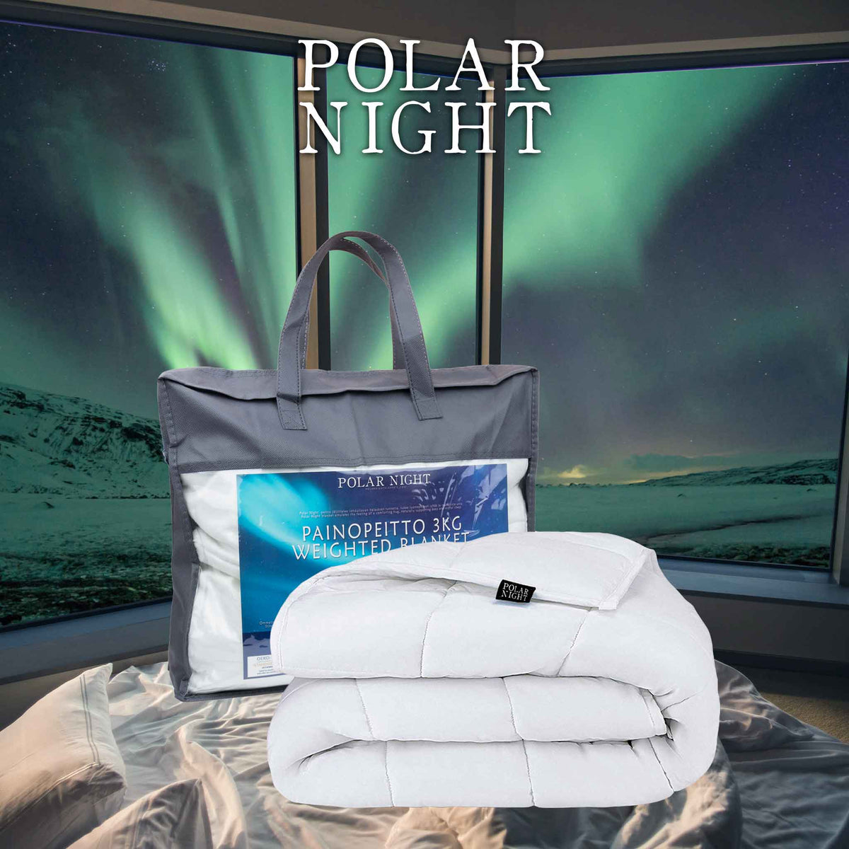 Polar Night tyngdtäcke 5-13kg, 150x200cm, bomull