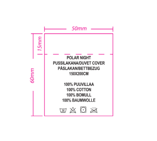 Polar Night Deluxe Comfort påslakan